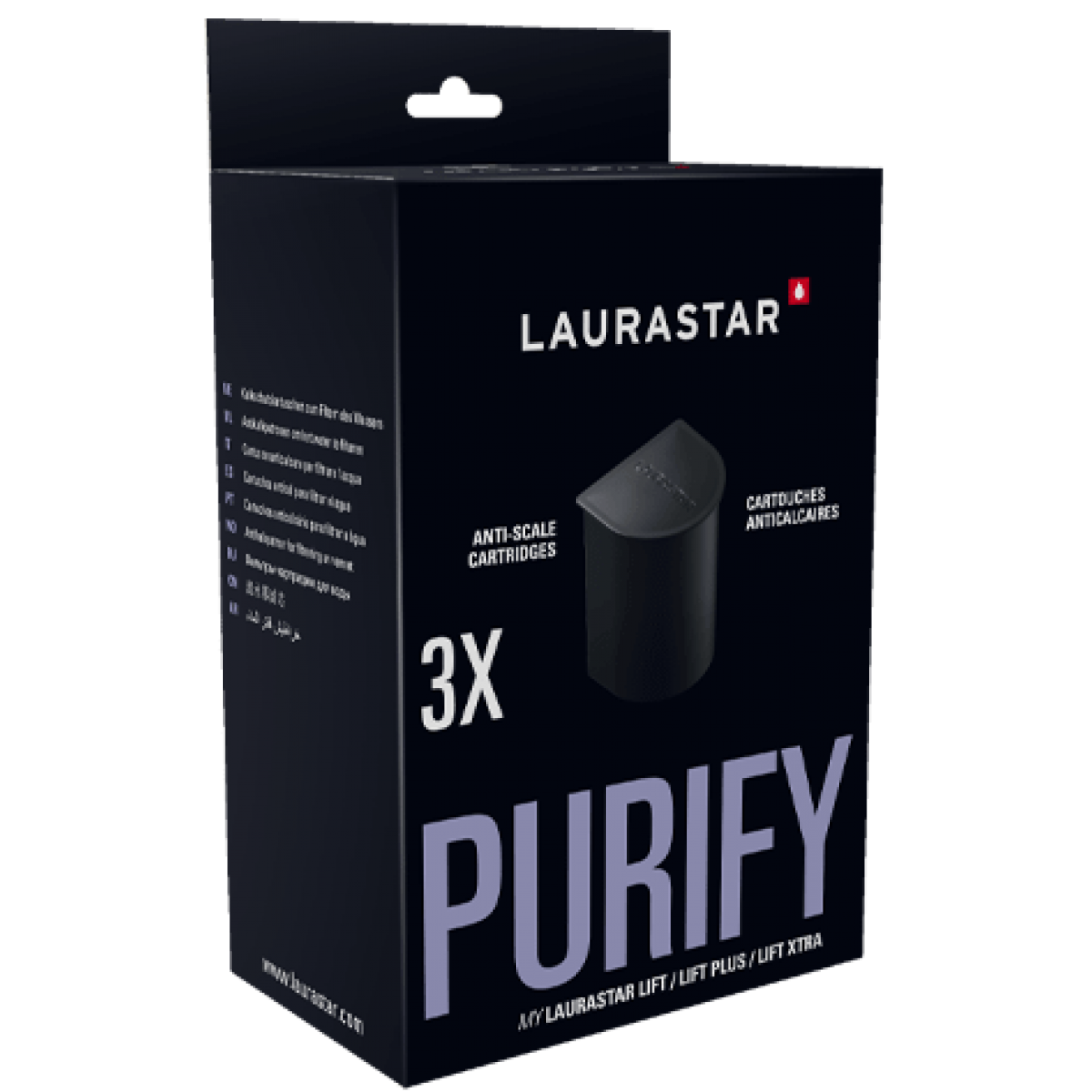 Laurastar 防垢濾芯 (3件裝) (適用於LIFT系列)